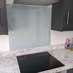 Duck Egg Glass Splashback