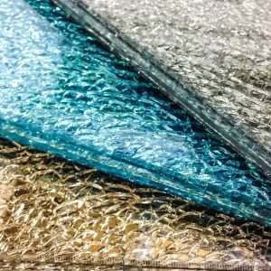 Crackle Glass / Cracked Ice Glass