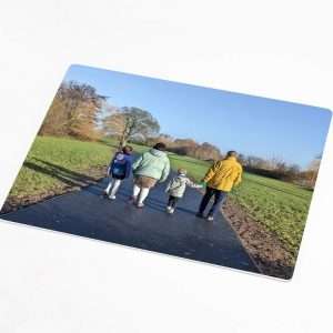 personalised glass chopping board
