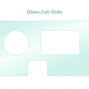 glass cut outs