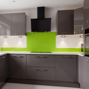 kitchen glass upstands