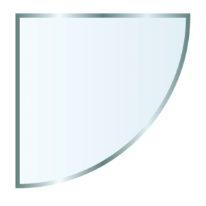 quadrant glass hearth